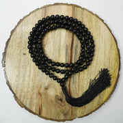 Black Onyx Japamala: Concentration Love Rocks